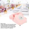 Audio Message Recording Telephone, Audio Guest Book 8GB Storage Clear Sound Convenient Use for Birthday (Pink) view 4