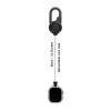 Bshirmay Badge Holder Retractable Clip Compatible with Apple Watch Band Series 11/10/9/8/7/6/5/4, SE 3/2/1, Ultra 3/2/1, Stretchable Badge Reel Clip for iWatch 38mm 40mm 41mm 42mm 44mm 45mm 46mm 49mm view 2