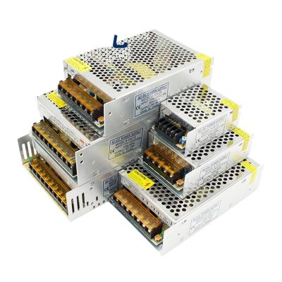 QZLIBEFUD 1pcs AC 110V-220V to DC 5V 12V 24V 1A 2A 3A 5A 10A 15A 20A 30A 50A Switch Power Supply Driver Adapter LED Strip Light(12V,30A)