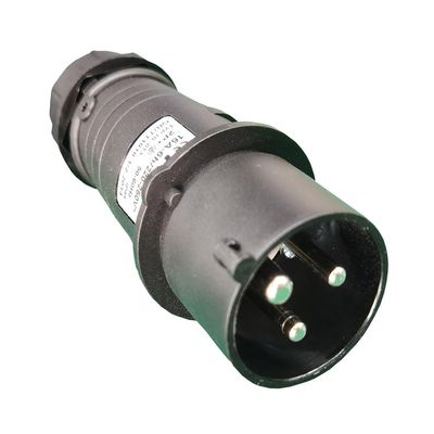 16A 3P Black CEE Form Male and Female Connector x10PCS (Male)