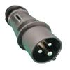 16A 3P Black CEE Form Male and Female Connector x10PCS (Male) view 2