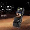 Tangxi Body Worn Camera, Wearable Small Camera with Back Clip, Motion Detection 140 Wide Angle HD 1080P Body Cam Wearable Pocket Camcorder for Security Guard view 2