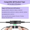 2.5mm to QD Adapter Cable for Plantronics Quick Disconnect Headsets Coil Cord Compatible with Panasonic VTech AT&T Cisco SPA Uniden RCA Cordless Dect Phones view 3