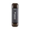Transcend ESD310 128GB External SSD, Up to 1,050MB/s, Dual USB Flash Drive for iPhone/iPad/Mac/Windows, Android/Tablet/PC, USB 3.2 Gen 2 Thumb Drive Photo Stick, 2-in-1 Type C &Type A Memory Stick view 1