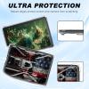Case for iPad 10.2 2021/2020/2019, Shockproof Rugged Slim Heavy Duty Full Body Protective Case for iPad 9th/iPad 8th/7th Generation, Flag Skull view 3