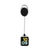 Bshirmay Badge Holder Retractable Clip Compatible with Apple Watch Band Series 11/10/9/8/7/6/5/4, SE 3/2/1, Ultra 3/2/1, Stretchable Badge Reel Clip for iWatch 38mm 40mm 41mm 42mm 44mm 45mm 46mm 49mm view 1