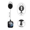 Bshirmay Badge Holder Retractable Clip Compatible with Apple Watch Band Series 11/10/9/8/7/6/5/4, SE 3/2/1, Ultra 3/2/1, Stretchable Badge Reel Clip for iWatch 38mm 40mm 41mm 42mm 44mm 45mm 46mm 49mm view 2