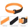 MECCANIXITY 5Pcs Reusable Battery Tie Down Straps,0.8x20" Orange Nylon Multipurpose Battery Hold Down Adjustable Cinch Strap Hook Loop Fastening Tie for Quadcopters FPV RC Drone Boat Car view 3
