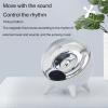 Magnetic Liquid Music Rhythm Light, Ferrofluid Sound Visualizer Dancing Ferrofluid Display Ferro Fluid Desk Decor, Symbiote in One Bottle, Ferrofluid Speaker Music Mate(White,1pcs) view 3