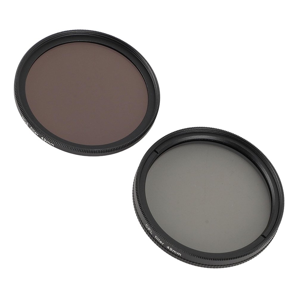 3 in 1 Camera Filter Set with ND8 CPL Camera Lens Filter for Photography, Anti Fingerprint DSLR Filter Set with Storage Box, HD Coating Process (72mm)