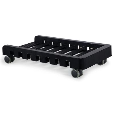 HEAIQI Computer Stand Pc Stand CPU Rolling Stand, Computer Tower Cart, Mobile PC Holder, Computer Host Stand with Wheels Under Home Office Desk Computer Tower Stand Printer Stand(A)