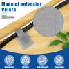 150/50Pcs Hook and Loop Cable Straps Self Adhesive Hook and Loop Cable Ties Reusable Cord Organizer Polyester Cable Holder Multipurpose Cable Clip for Travel Office Home Organizing (S, 150) view 3