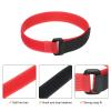 MECCANIXITY 5Pcs Reusable Battery Tie Down Straps,0.8x20" Red Nylon Multipurpose Battery Hold Down Adjustable Cinch Strap Hook Loop Fastening Tie for Quadcopters FPV RC Drone Boat Car view 3
