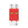 Surge Arrester Protective Lightning Protector 2P DC SPD Surge Protective Device 500V 800V 1000V 20KA 30KA 40KA 60KA Voltage Protector Solar PV Photovoltaic Lightning Arrester(20-40KA,DC 1000V) view 1
