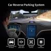 Compact Screen Parking Sensors with Sound Warning, 4 Silver Parking Sensors for Car, Vans, RV, Trailer  Reliable Rear Obstacle Detection view 2