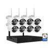 XNASU 8 Channel 6MP Security Camera System, 8CH Wireless HD Surveillance Cameras System with Audio, Night Vision, Motion Detection, IP66 Weatherproof Cameras Kit with 3TB Hard Drive view 1