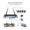 XNASU 8 Channel 6MP Security Camera System, 8CH Wireless HD Surveillance Cameras System with Audio, Night Vision, Motion Detection, IP66 Weatherproof Cameras Kit with 3TB Hard Drive view 4