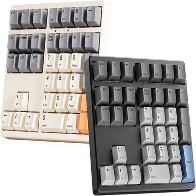 Kisnt 34 Key Mechanical Number Pad Red Switch& Brown Switch