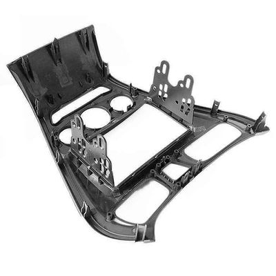 Carbon Fiber Car Center Console Air Vent Condition 2DIN Android Car Audio Frame Fasxia/Fit For HYUNDAI EON 2012 Car Stereo GPS Navigation Mount Kit Trim Panel Car Stereo Dash Radio Fascia Kit Install