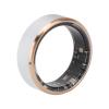 ASHATA Smart Ring, Health Fitness Tracker Ring to Monitor Fitness Pedometer Sleep Tracking APP, for Instant Photo, 5ATM Wearable Health Ring for Men Women, 5 Days (Gold Frame) view 1