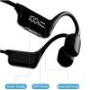 GZLMMY IPX8 Waterproof Bone Conduction Wireless Headphone Bluetooth 5.4+32GB RAM MP3 Player HiFi Music Sport Swimming Headset with Mic (Black) view 2