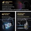 GZLMMY IPX8 Waterproof Bone Conduction Wireless Headphone Bluetooth 5.4+32GB RAM MP3 Player HiFi Music Sport Swimming Headset with Mic (Black) view 3