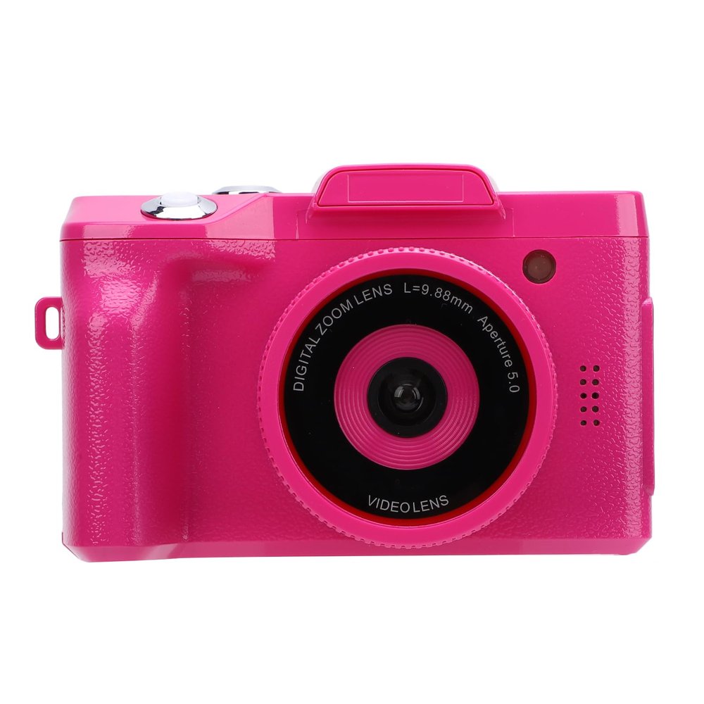 1080P Digital Camera for Photography & Video, 30Fps 16MP Autofocus Vlogging Camera Camcorder for Beginners, 16x Digital Zoom, 2.4 Inch Screen, Fill Light, Anti Shake