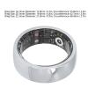 ASHATA Smart Ring, NFC Health Fitness Tracker Ring to Monitor Fitness Pedometer Sleep Data APP, Sleep Tracking Wearable, IP68 Smart Health Ring for Men Women, 3-5 Days (Silver) view 4