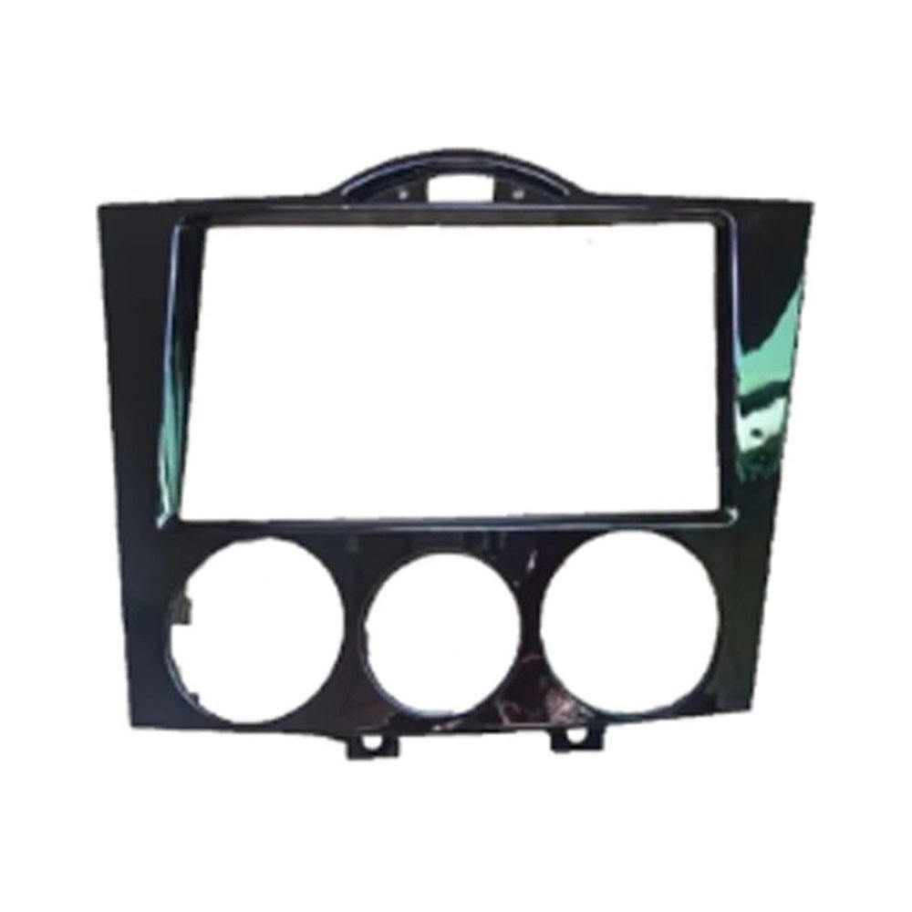 Carbon Fiber Car Center Console Air Vent Condition 9INCH Car Frame Fascia Adapter Android Radio Audio Dash Fitting Panel Kit/Fit For MazdaRX8 Mazda RX8 RX-8 Car Stereo Dash Radio Fascia Kit Installat