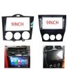 Carbon Fiber Car Center Console Air Vent Condition 9INCH Car Frame Fascia Adapter Android Radio Audio Dash Fitting Panel Kit/Fit For MazdaRX8 Mazda RX8 RX-8 Car Stereo Dash Radio Fascia Kit Installat view 2