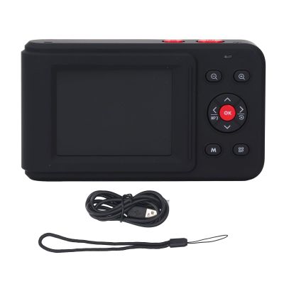 ASHATA 2.5K Digital Camera for Photography Video, 72MP Vlogging DV Camera Camcorder for Beginners, 16x Digital Zoom, 3 Inch Rotatable Screen, Fill Light, Selfie Camera for Travel (Black)