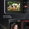 ASHATA 2.5K Digital Camera for Photography Video, 72MP Vlogging DV Camera Camcorder for Beginners, 16x Digital Zoom, 3 Inch Rotatable Screen, Fill Light, Selfie Camera for Travel (Black) view 3