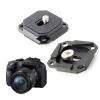 KANGQL QR Plate, 2Pcs Quick Released Camera Plate 38mm Mount Adapter for Tripod Head and Shoulder Strap view 4