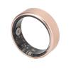 ASHATA Ultra Thin Smart Ring, Health Fitness Tracker Ring to Monitor Fitness Pedometer Sleep Tracking APP, Charging Case, Wearable Smart Health Ring for Men Women (Gold) view 1
