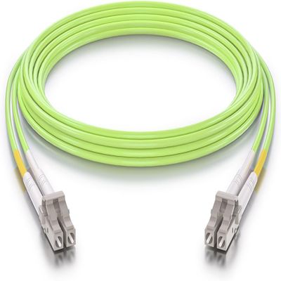10Gtek Fiber Patch Cable -     10Gb/Gigabit Multi-Mode Jumper Duplex 50/125m LSZH Fiber Optic Cord for SFP Transceiver, Green, 0.5-Meter(1.64-ft)