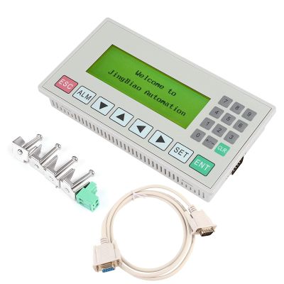 Brilluxa OP0-A 3.7 inch Text Display HMI Support S485/RS2 Communication Port with Cable for PLC,LCD Screen Text Display Module Text Display Board