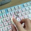 KANGQL keycap Test, Switches Tester Switches Sampler Mechanical Keyboard Keyswitch Testing Tool Switches LED Light Keychain Toy view 3
