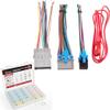 RED WOLF Radio Wring Harness Male Female Plug Fit for 2003-2007 GMC Chevy Silverado 2005-2009 Buick Lacrosse w/200 PCS Solder Seal Wire Kit 26-10 Gauge AWG Self Soldering Wire Heat Shrink Butt Splice view 1