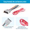 RED WOLF Radio Wring Harness Male Female Plug Fit for 2003-2007 GMC Chevy Silverado 2005-2009 Buick Lacrosse w/200 PCS Solder Seal Wire Kit 26-10 Gauge AWG Self Soldering Wire Heat Shrink Butt Splice view 4