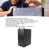 Compact Micro ATX ITX PC Gaming Case, Desktop Computer Case, HDD SSD Storage Support, 4 PCIe Expansion Slots, USB 3.0 2.0 Port, for Office Home view 3
