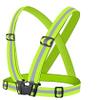 GEMILY Neon Green Vest Reflective High Visibility Safety Warning Vest Sparkly Adjustable Straps for Walking Jogging Cycling(Green) view 1