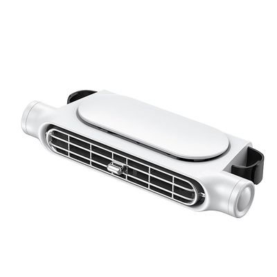 Shkalacar Car Fan Seat Cooling Fan, USB Car Headrest Fan 3 Wind Speeds USB-Powered, Front Rear Seat Backseat Vehicle Cooling Fan for Car Truck SUV
