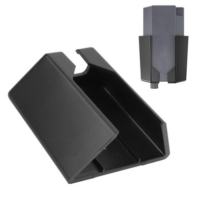 ASHATA Ethernet Adapter Mount, Internet Kit Satellite Brackets Multipurpose High Stability Plastic ABS Mounting Kit for Ethernet Adapter, Black
