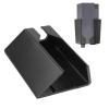 ASHATA Ethernet Adapter Mount, Internet Kit Satellite Brackets Multipurpose High Stability Plastic ABS Mounting Kit for Ethernet Adapter, Black view 1