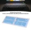 132 Keys Korean Keycaps, Custom Keycaps, OEM Height Keycap Replacement Japanese Korean Keycap Set for 61 62 64 68 72 75 84 87 88 98 100 104 108 Mechanical Keyboard (Blue) view 2