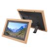 10.1in Digital Picture Frame, 1280 * 800 HD Touch Screen Digital Photo Frame Display, Auto Rotate, Share Photos Videos Instantly via App, Wall Mountable (US Plug 100 to 240V) view 1