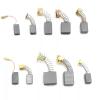 40PCS Electric Motor Carbon Brushes Repair Kit with 10 Sizes for Repair Power Tools view 2