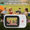 Bewinner Digital Camera for Photography & Video - 72MP 2.5K Dual Screen Vlogging Camera, 16X Digital Zoom Autofocus & Anti Shake & Automatic Light Sensitive Compact Camera for Travel view 2
