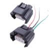 NNCSNE Car Plug 3 Pin Car Air Conditioning Pressure Sen/SOR Wiring Socket with Wires Auto Sealed Connector 7183-7874-30 DJ70318Z-1.2-21(Female Connector) view 2