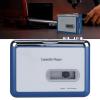 Cassette Player, Auto Reverse Tape Player, Player with Transmitter, Volume Adjustment Knob and Headphone, for Music Transfer to Headset Or Speaker view 3